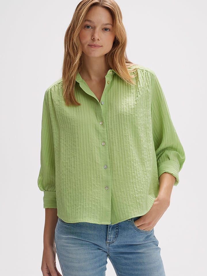 OPUS Koszula w kolorze zielonym rozmiar: 40