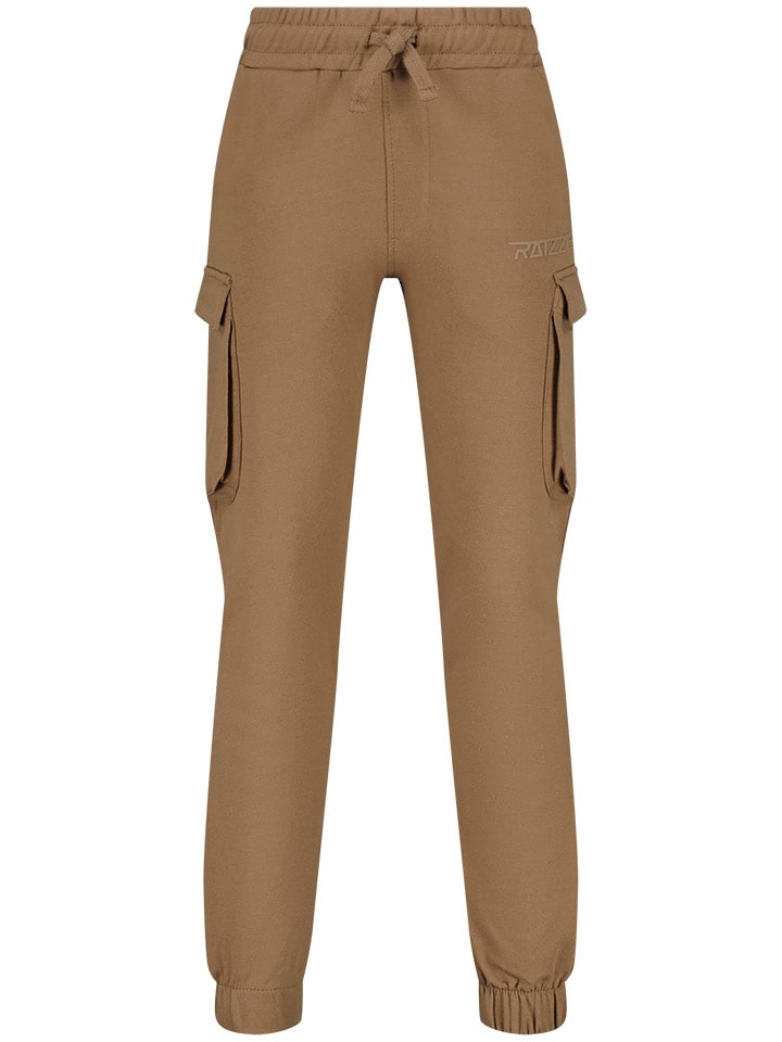 RAIZZED® Bojówki "Saka" w kolorze jasnobrązowym rozmiar: 92