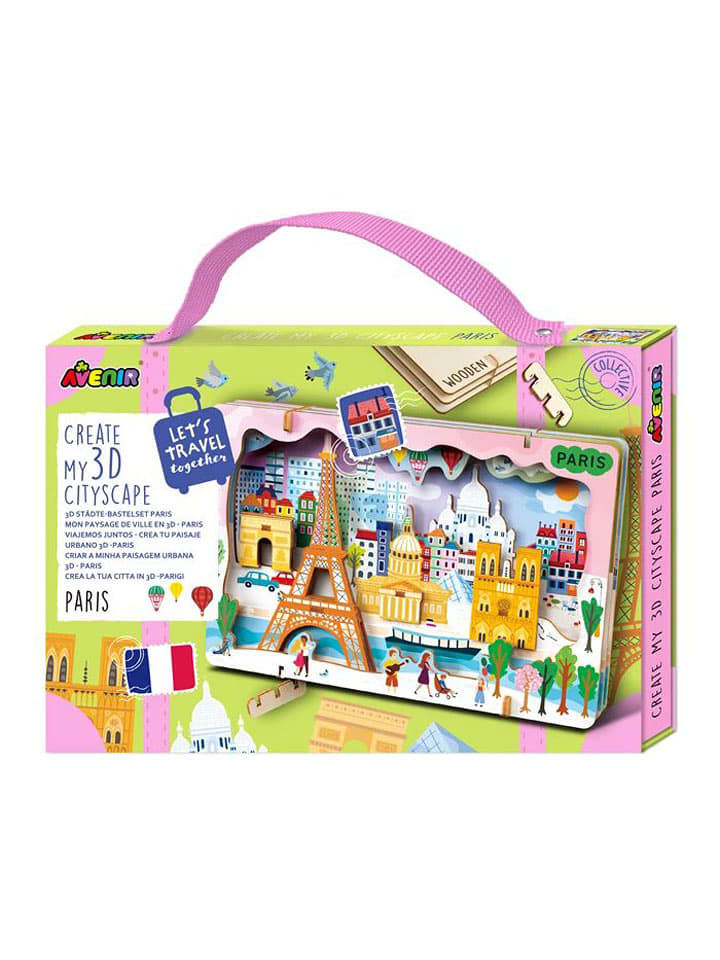 Avenir Zestaw 3D "Paris" do majsterkowania - 6+ rozmiar: onesize