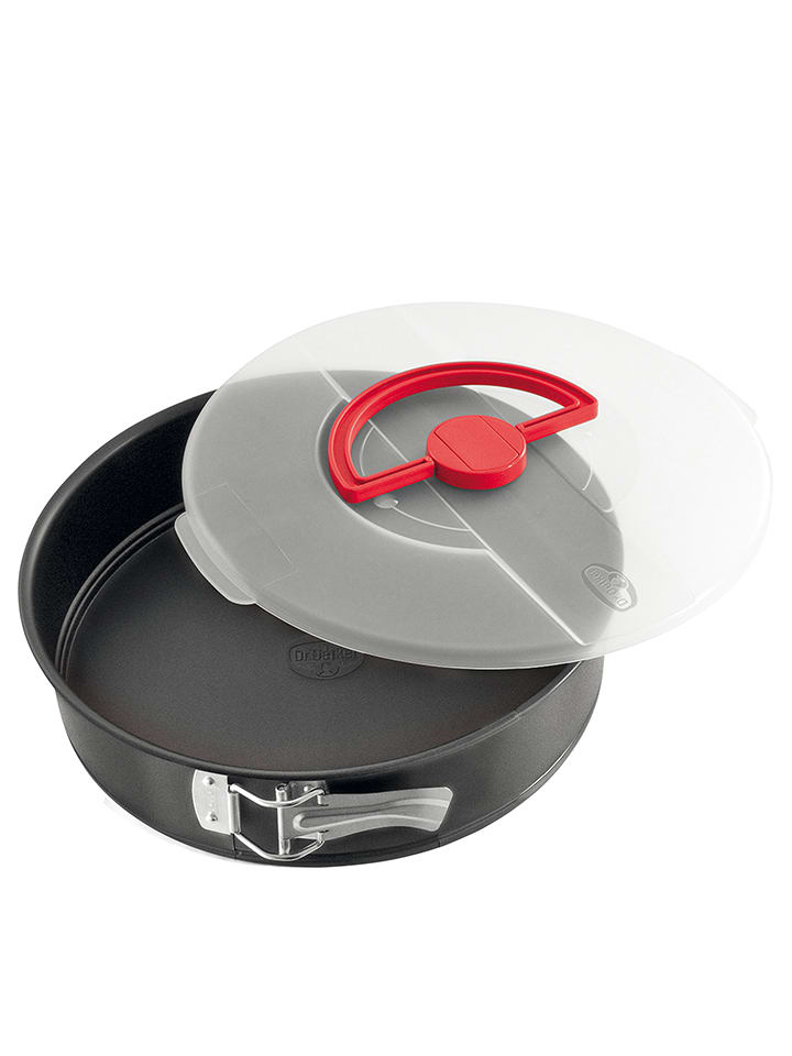 Dr. Oetker Tortownica "Bake & Go" w kolorze czarno-białym - Ø 26 cm rozmiar: onesize