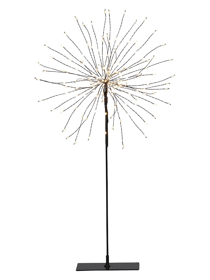 STAR Trading Gwiazda stojąca 3D LED "Firework" w kolorze czarnym - wys. 50 cm rozmiar: onesize