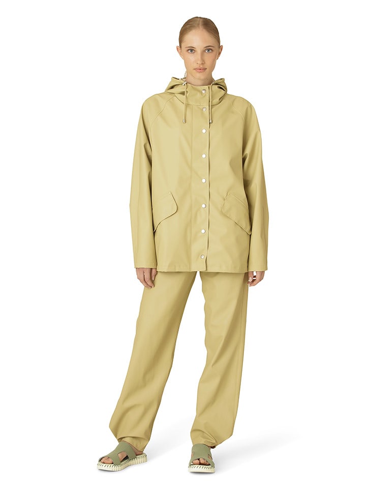 Ilse Jacobsen Kurtka przeciwdeszczowa w kolorze beżowym rozmiar: 40