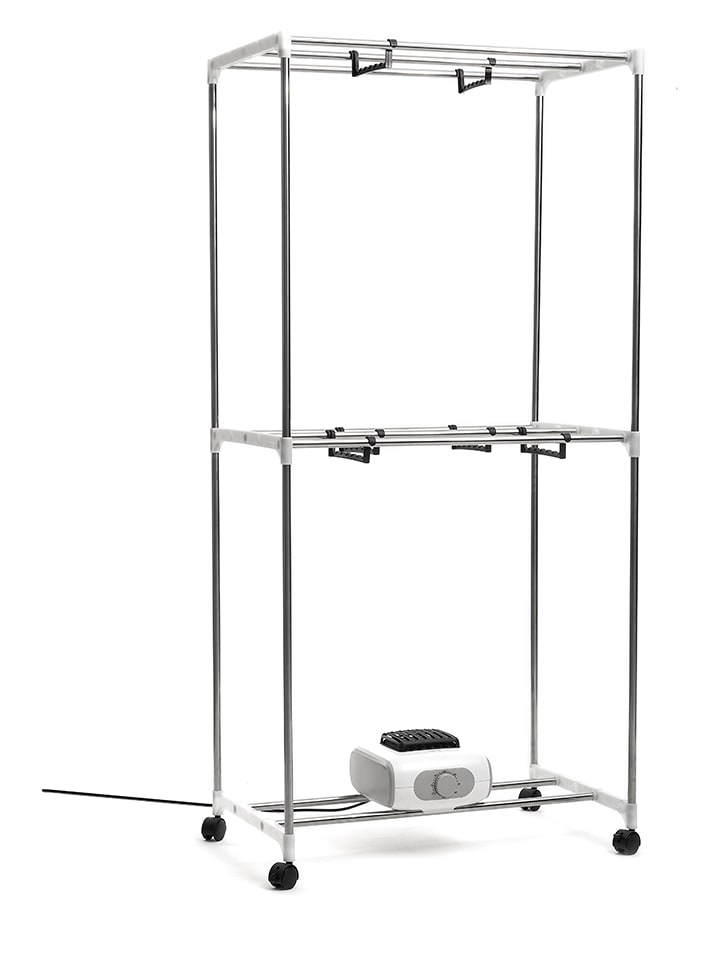 InnovaGoods Elektryczna suszarka w kolorze szarym do ubrań - 70 x 150 x 45 cm rozmiar: onesize