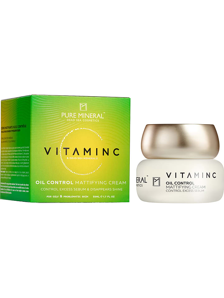 PURE MINERAL Krem "Vitamin C Oil Control Mattifying" do twarzy - 50 ml rozmiar: onesize