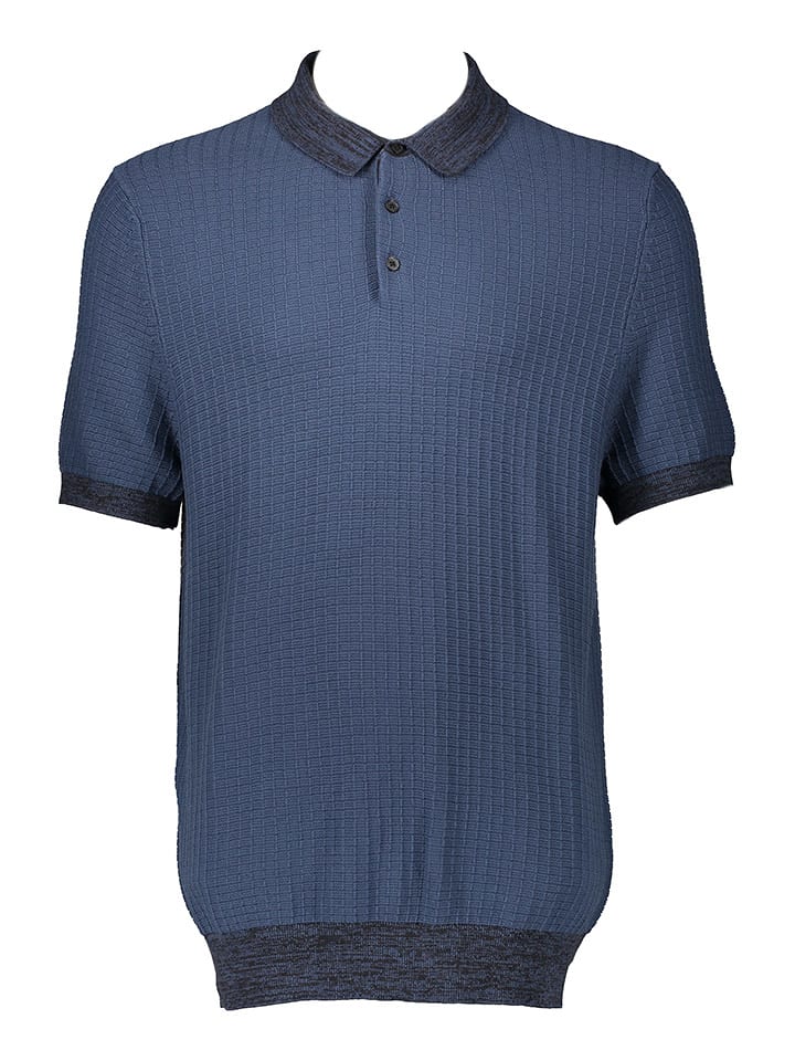 Scotch & Soda Koszulka polo w kolorze granatowym rozmiar: M