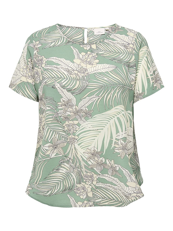 ONLY Bluzka w kolorze jasnozielonym rozmiar: 46