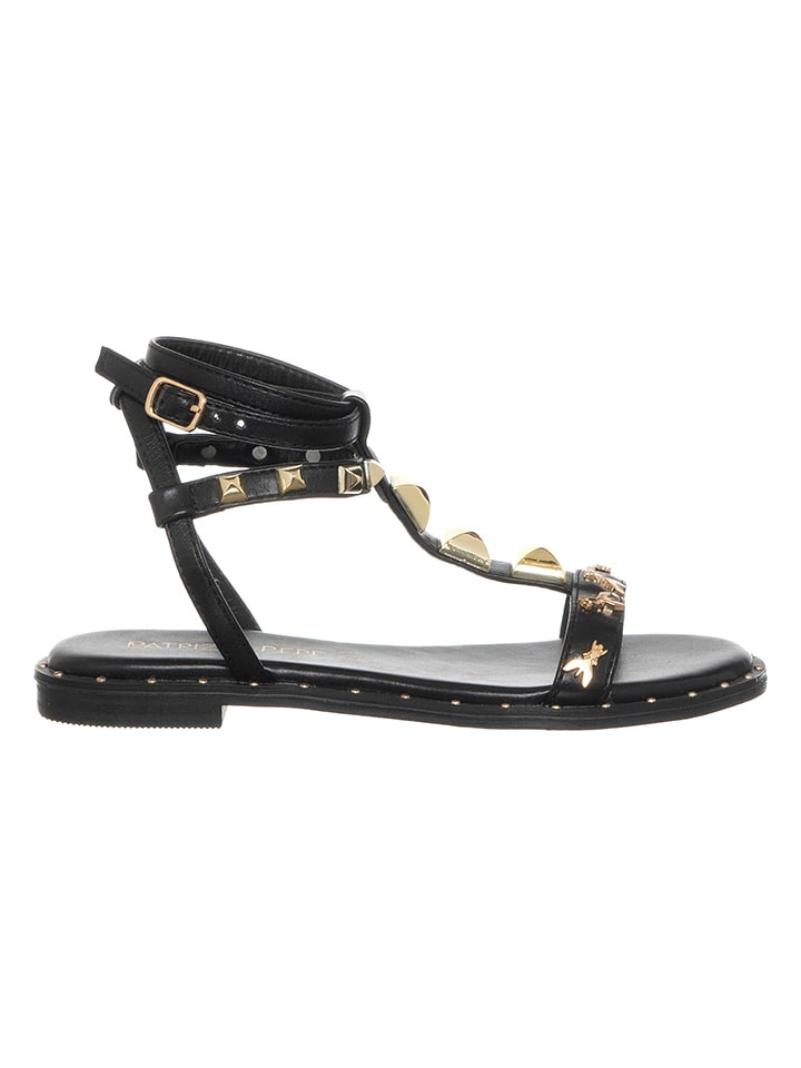 Patrizia Pepe Sandały w kolorze czarnym rozmiar: 39