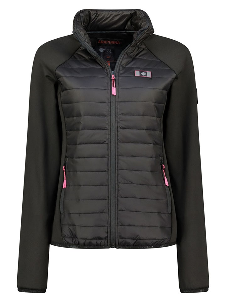 ANAPURNA Kurtka hybydrowa "Tourana" w kolorze czarnym rozmiar: L
