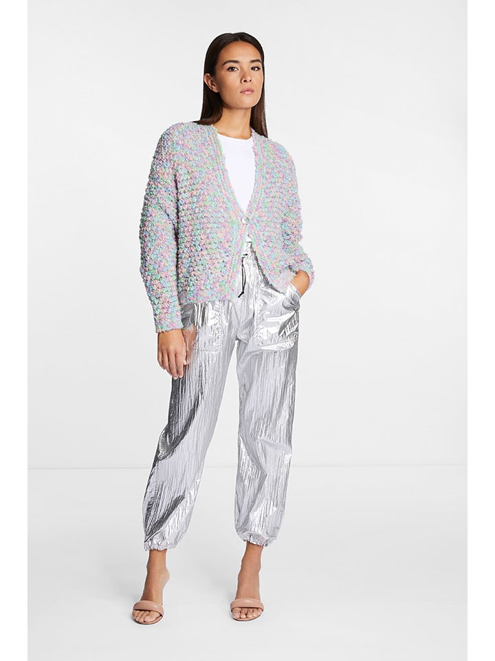 Rich&Royal Spodnie w kolorze srebrnym rozmiar: 36