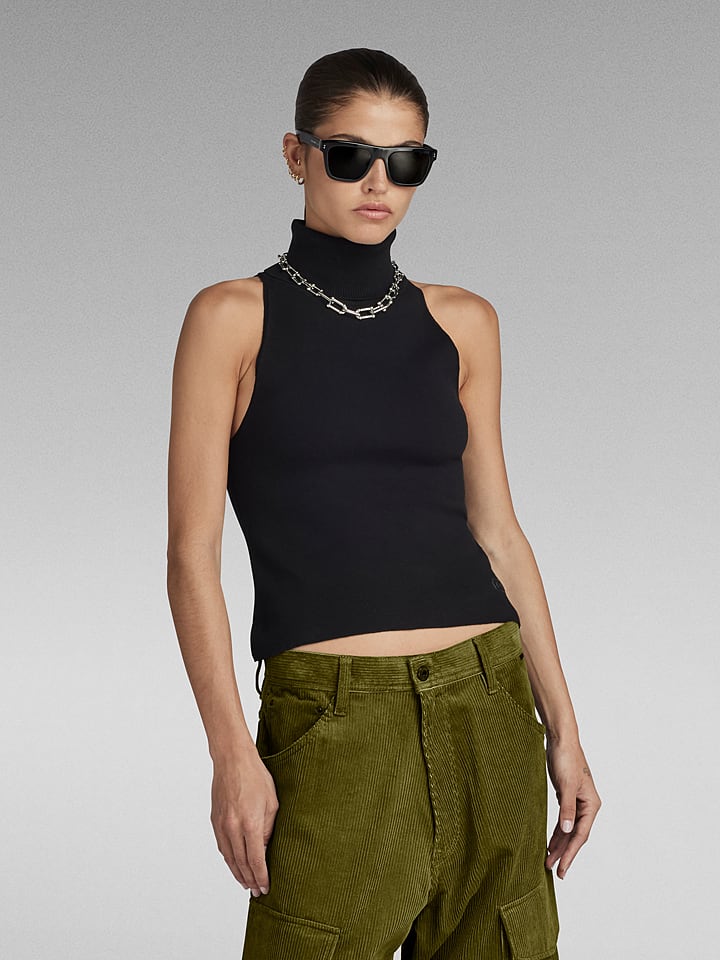 G-Star Top w kolorze czarnym rozmiar: XL