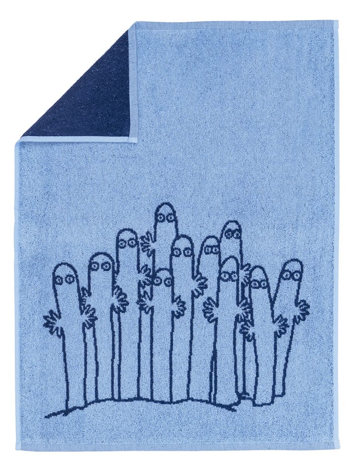 Moomin Ręcznik "The Hatifnatten" w kolorze niebieskim do rąk - 70 x 50 cm rozmiar: onesize