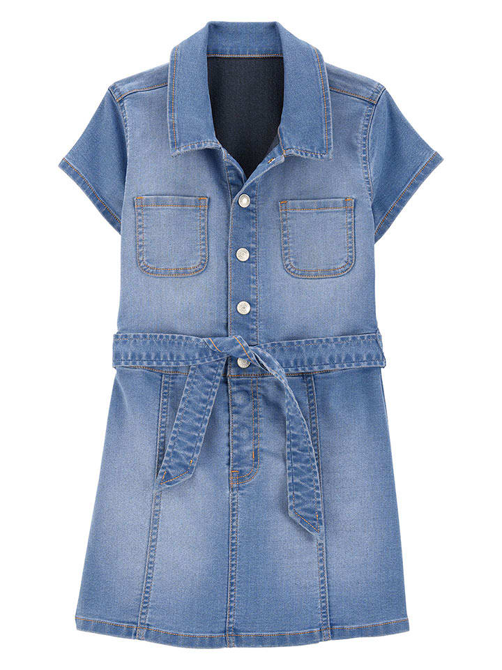 OshKosh Sukienka w kolorze niebieskim rozmiar: 104