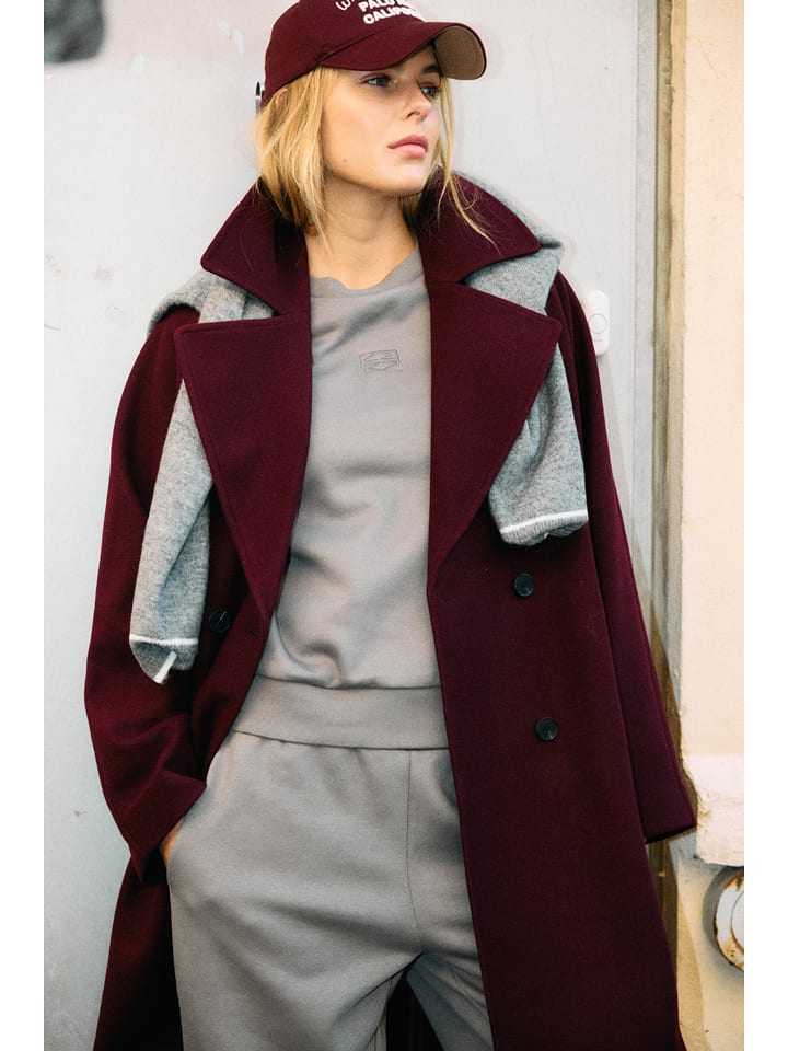 Noisy may Płaszcz przejściowy w kolorze czerwonym rozmiar: L