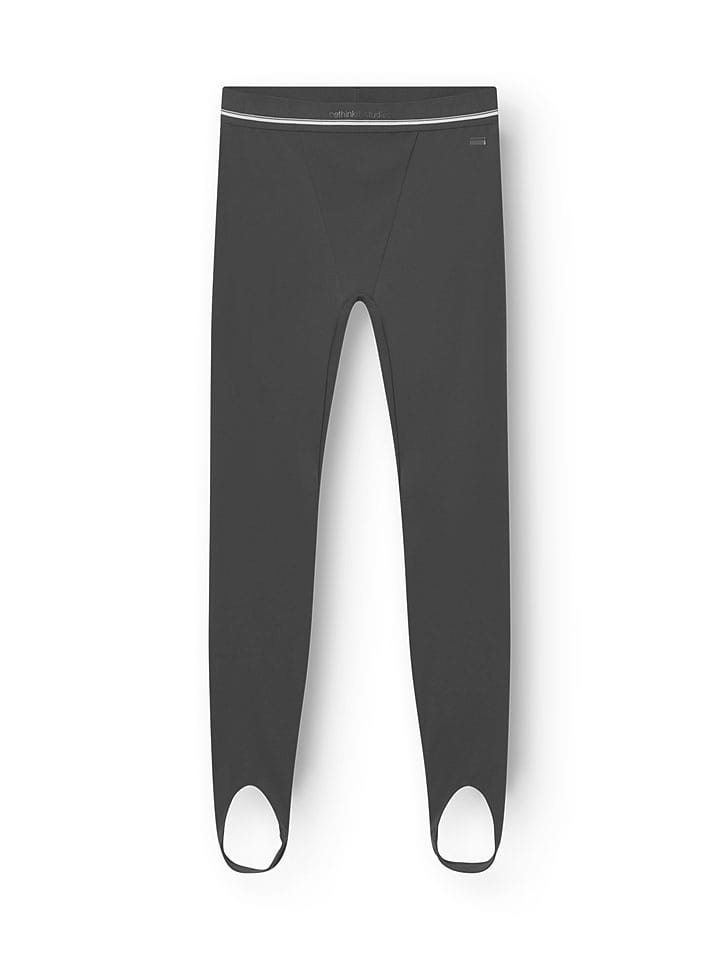 Rethinkit Legginsy sportowe "Edge" w kolorze szarym rozmiar: XL