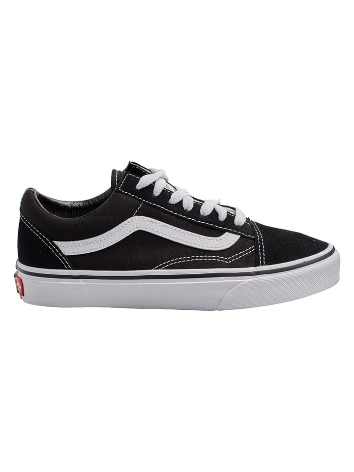 Vans Skórzane sneakersy "Old Skool" w kolorze czarnym rozmiar: 36