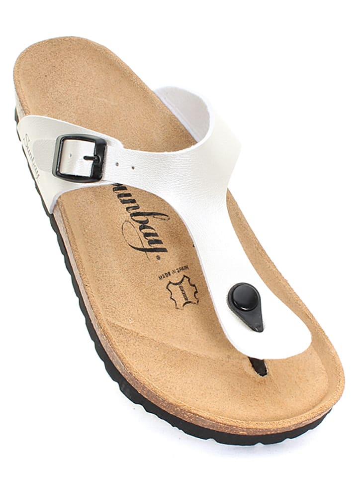 Sunbay Japonki "Camelia" w kolorze białym rozmiar: 40