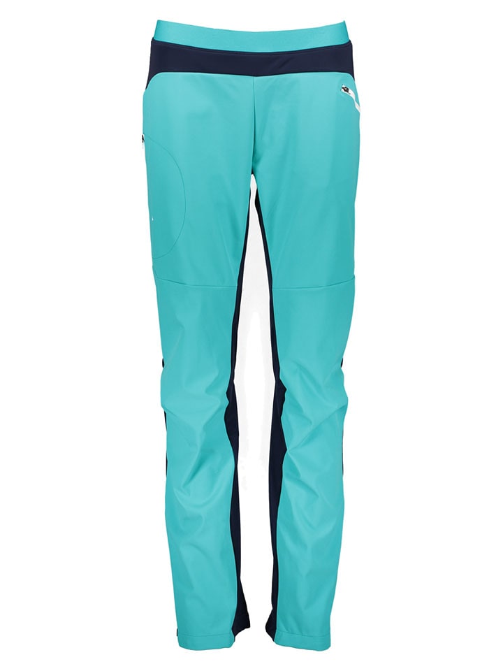 Schöffel Spodnie funkcyjne "Matrei L" w kolorze turkusowym rozmiar: 42