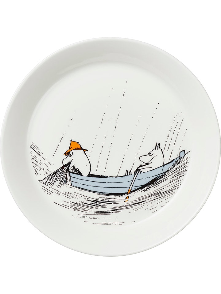 Moomin Talerzyk deserowy "True to its origins" w kolorze białym - Ø 19 cm rozmiar: onesize