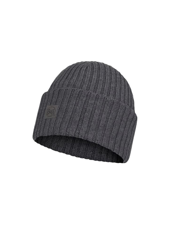 Buff Czapka w kolorze antracytowym z wełny merino rozmiar: onesize