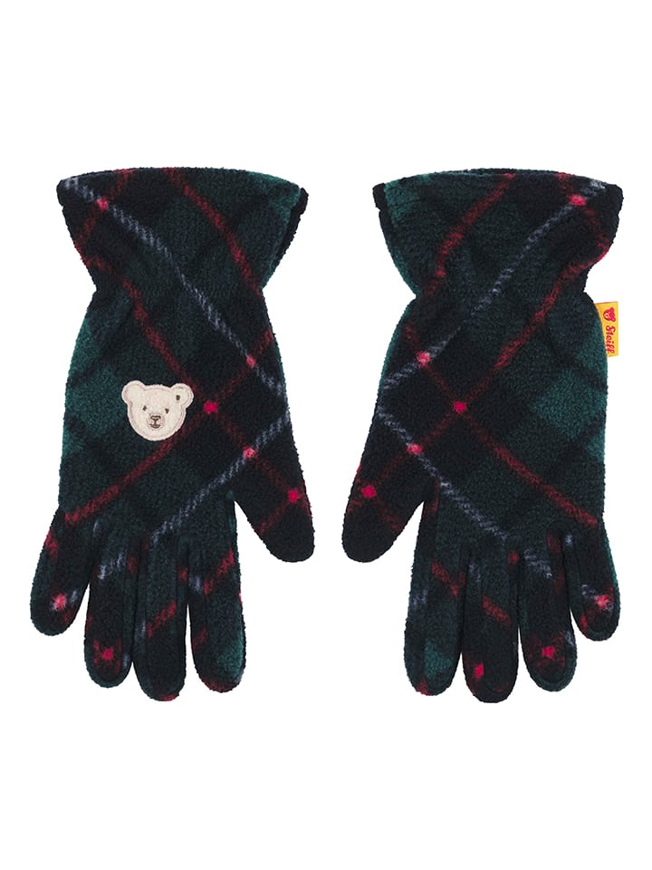 Steiff Rękawiczki w kolorze zielonym rozmiar: 98-116