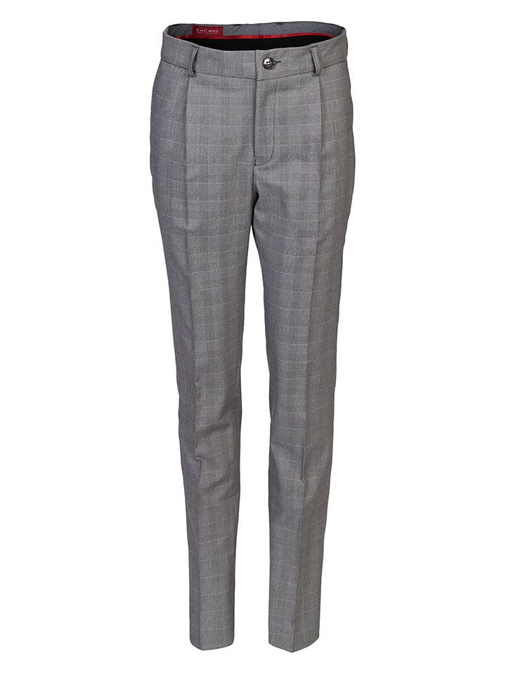 G.O.L.® FINEST COLLECTION Spodnie - Slim fit - w kolorze szarym rozmiar: 158