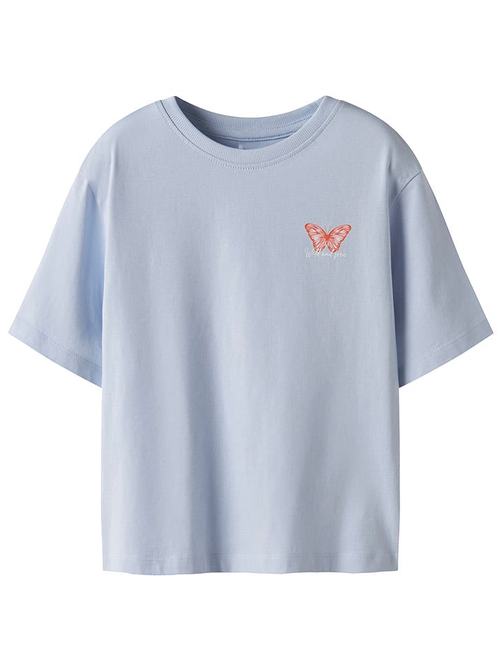 name it Koszulka "Helka" w kolorze błękitnym rozmiar: 116