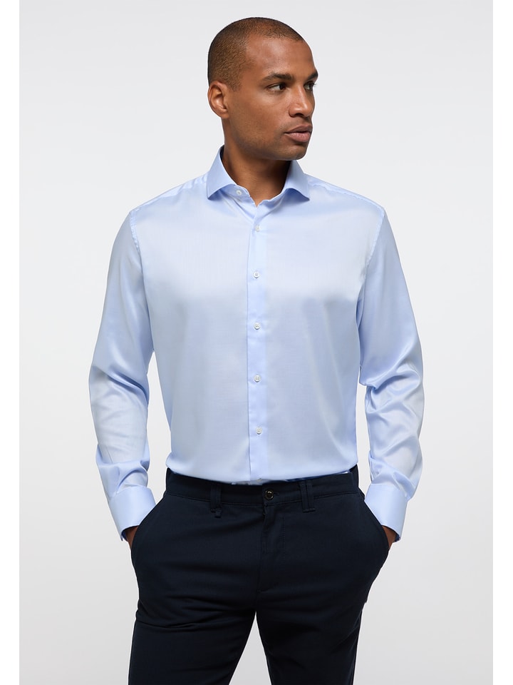 Eterna Koszula - Modern fit - w kolorze błękitnym rozmiar: 48