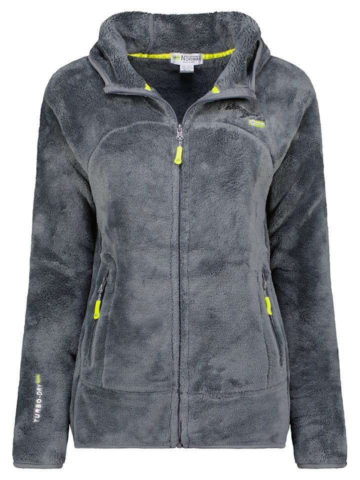 Geographical Norway Kurtka polarowa "Upalood" w kolorze ciemnoszarym rozmiar: XXL