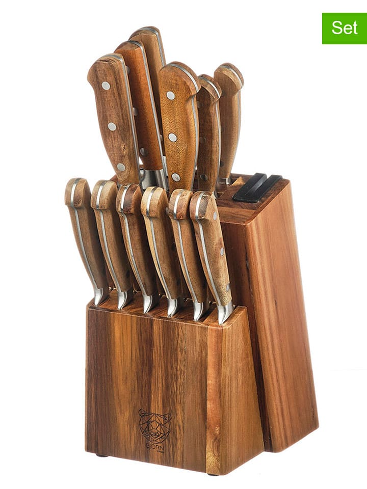 Björn 14-częściowy zestaw noży kuchennych "Jakob Loviisa" rozmiar: onesize