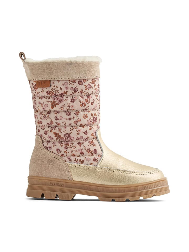 Wheat Skórzane botki zimowe "Koa Tex" w kolorze złotym rozmiar: 23