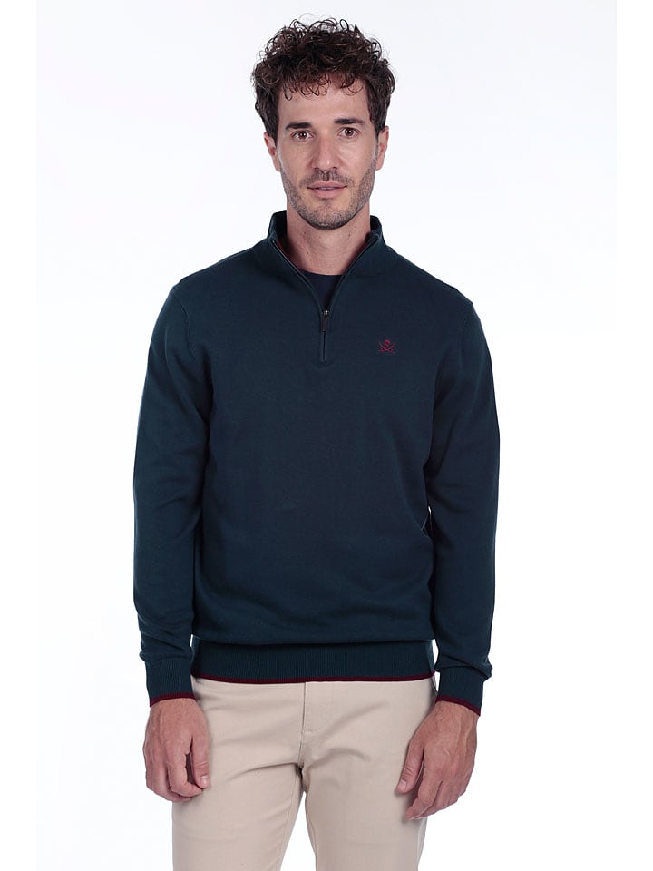 The Time of Bocha Sweter w kolorze granatowym rozmiar: L