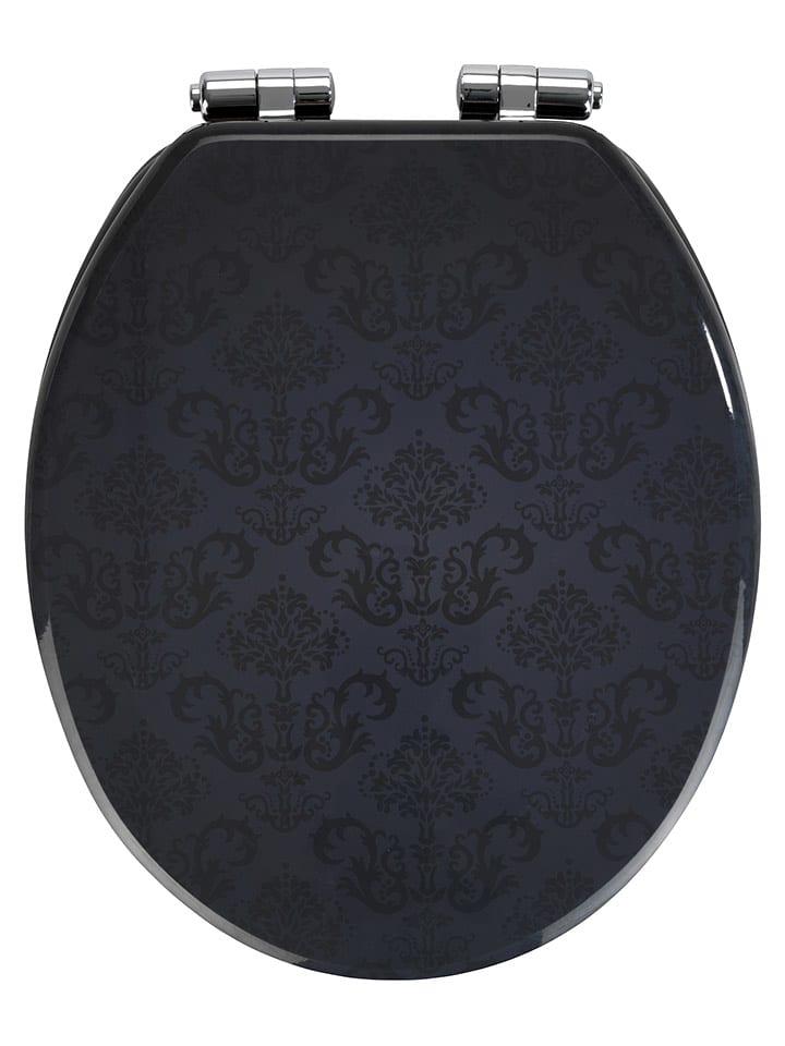 Wenko Automatyczna deska WC "Bellevue" w kolorze czarnym rozmiar: onesize