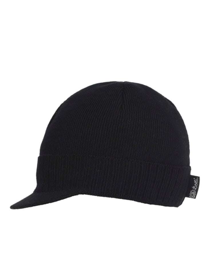 Döll Czapka dzianinowa w kolorze czarnym rozmiar: 55 cm