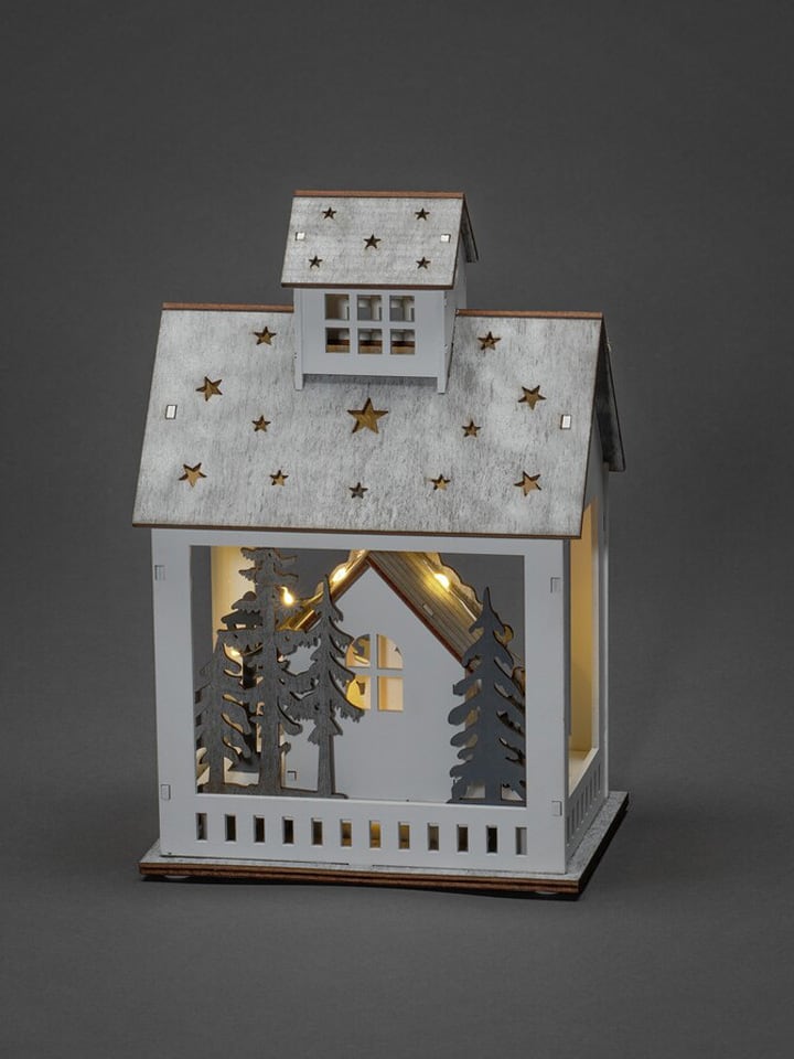 Konstsmide Dekoracyjna lampa LED "Dom i targ" w kolorze białym rozmiar: onesize