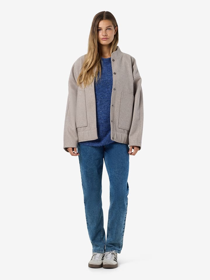 Noisy may Kurtka przejściowa w kolorze beżowym rozmiar: M