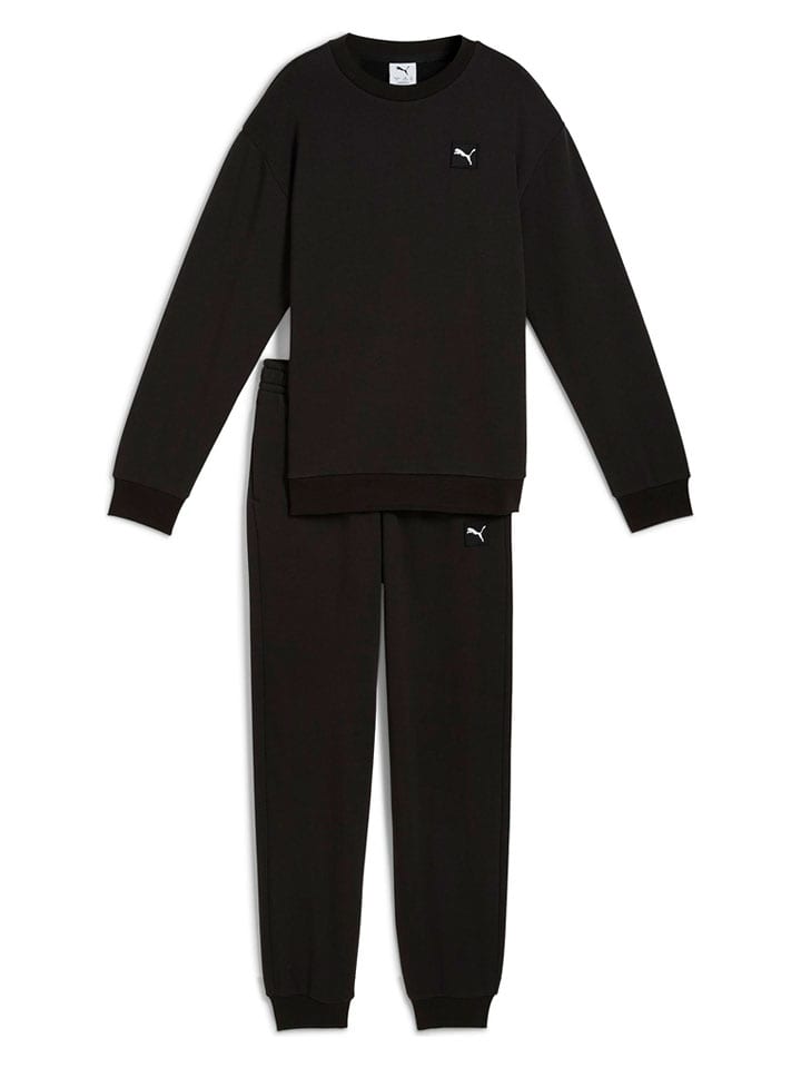 Puma Strój joggingowy w kolorze czarnym rozmiar: 164