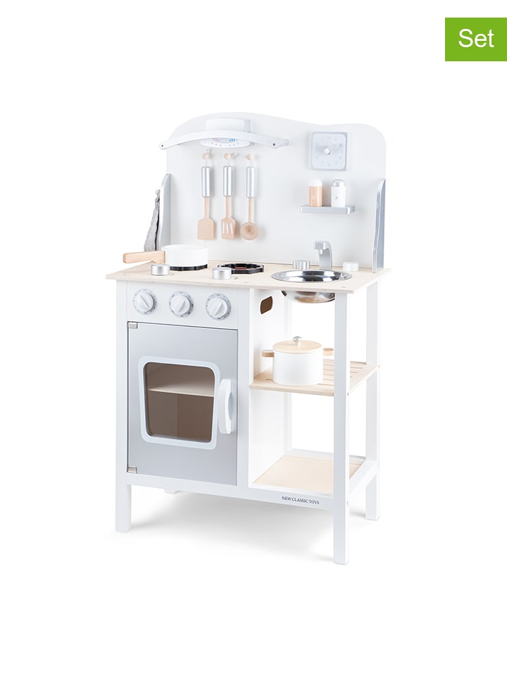 New Classic Toys Kuchnia "Bon Appetit" z akcesoriami do zabawy - 3+ rozmiar: onesize