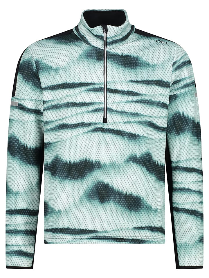 CMP Bluza polarowa w kolorze biało-morskim rozmiar: 54