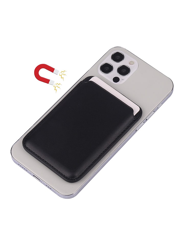 WHIPEARL Uchwyt w kolorze czarnym na karty - 9,5 x 6,5 cm rozmiar: onesize