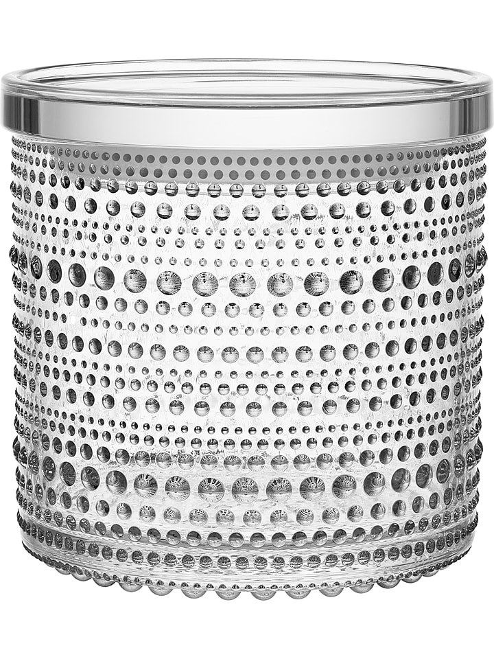 iittala Szklany pojemnik "Kastehelmi" - Ø 11,6 cm rozmiar: onesize
