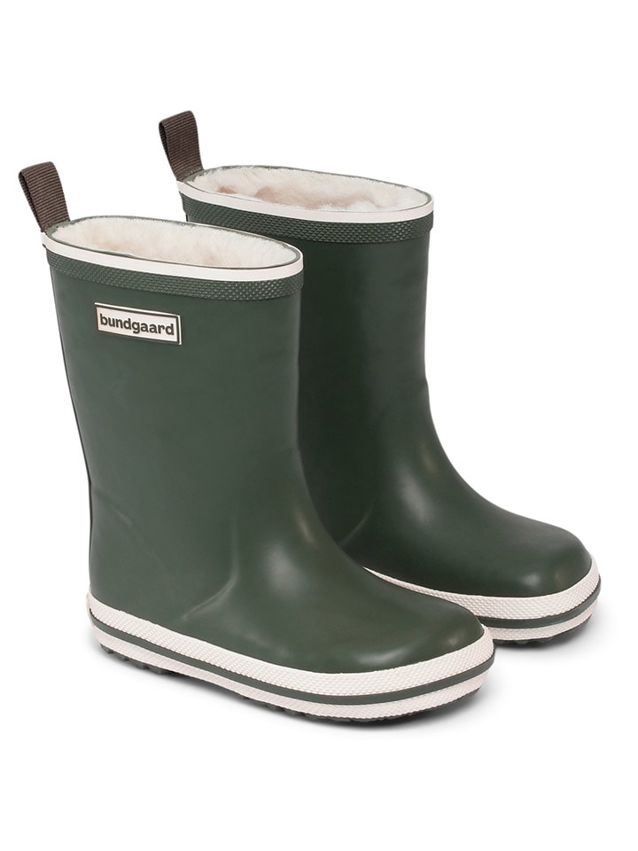 Bundgaard Kalosze "Charly High Warm" w kolorze zielonym rozmiar: 33
