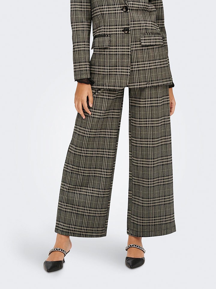 JDY Spodnie "Geggo" w kolorze brązowym rozmiar: XS/L32