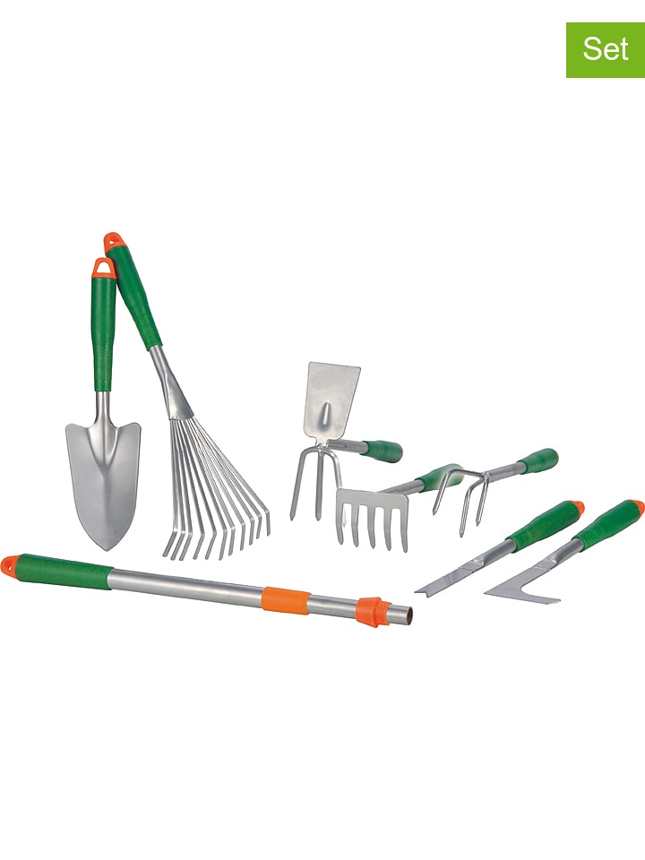 Garden Hero 8-częściowy zestaw ogrodowy w kolorze zielonym rozmiar: onesize