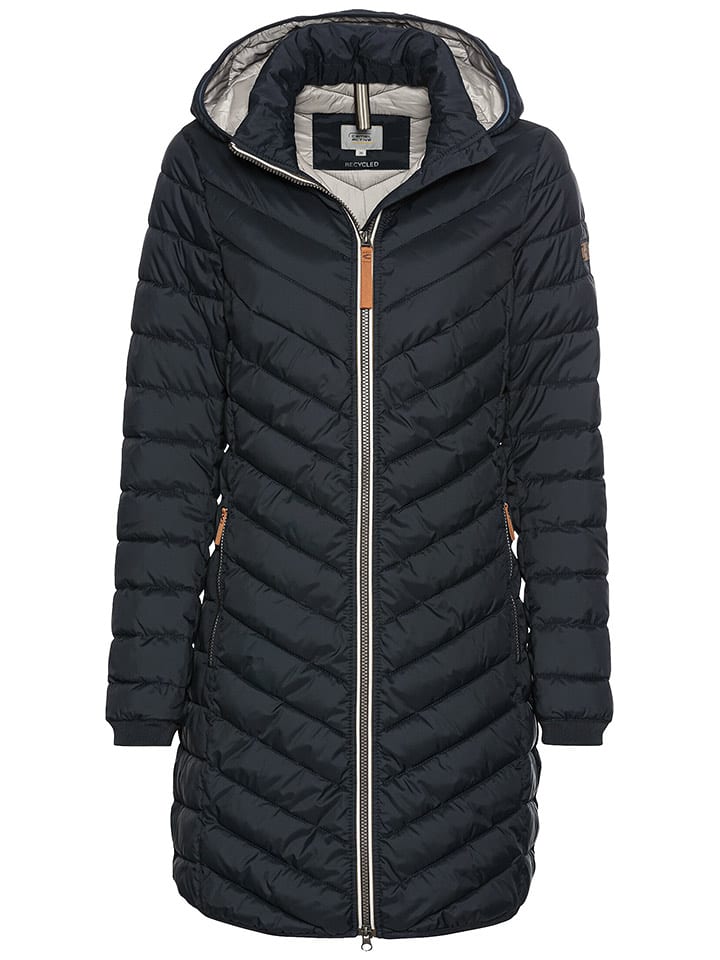 Camel Active Płaszcz zimowy w kolorze granatowym rozmiar: 36