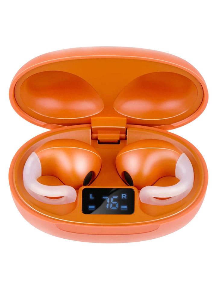 GRUNDIG Słuchawki Bluetooth typu clip-on w kolorze pomarańczowym rozmiar: onesize