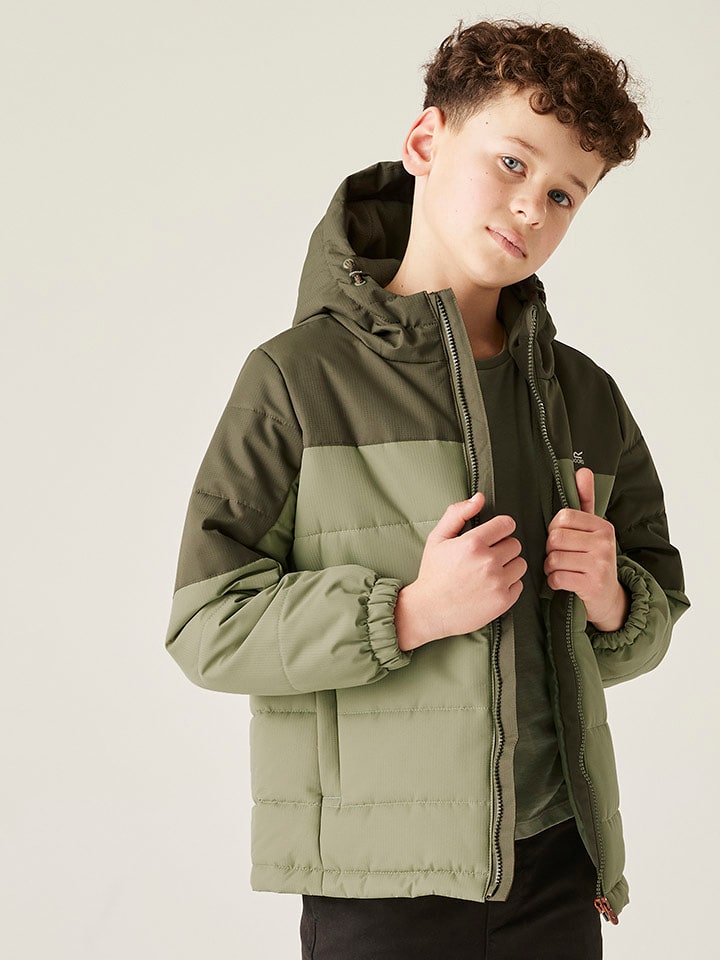 Regatta Kurtka pikowana "Lofthouse" w kolorze khaki rozmiar: 152