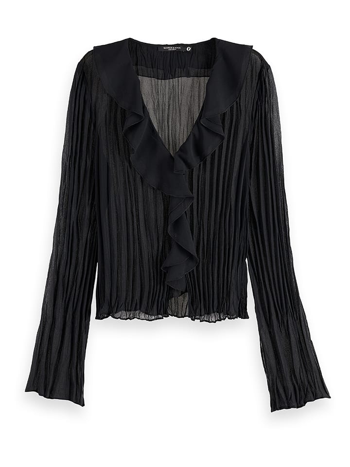 Scotch & Soda Bluzka w kolorze czarnym rozmiar: 34