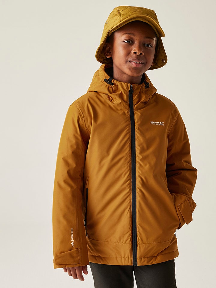 Regatta Kurtka funkcyjna "Junior Frelton" w kolorze jasnobrązowym rozmiar: 104