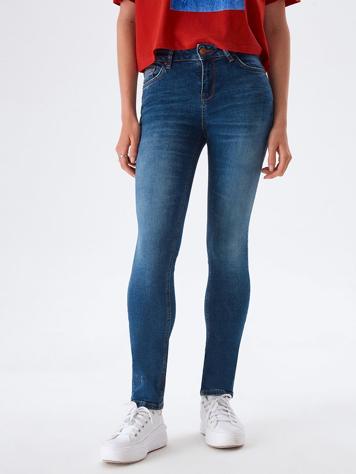 LTB Dżinsy "Aspen Y" - Slim fit - w kolorze granatowym rozmiar: W32/L30