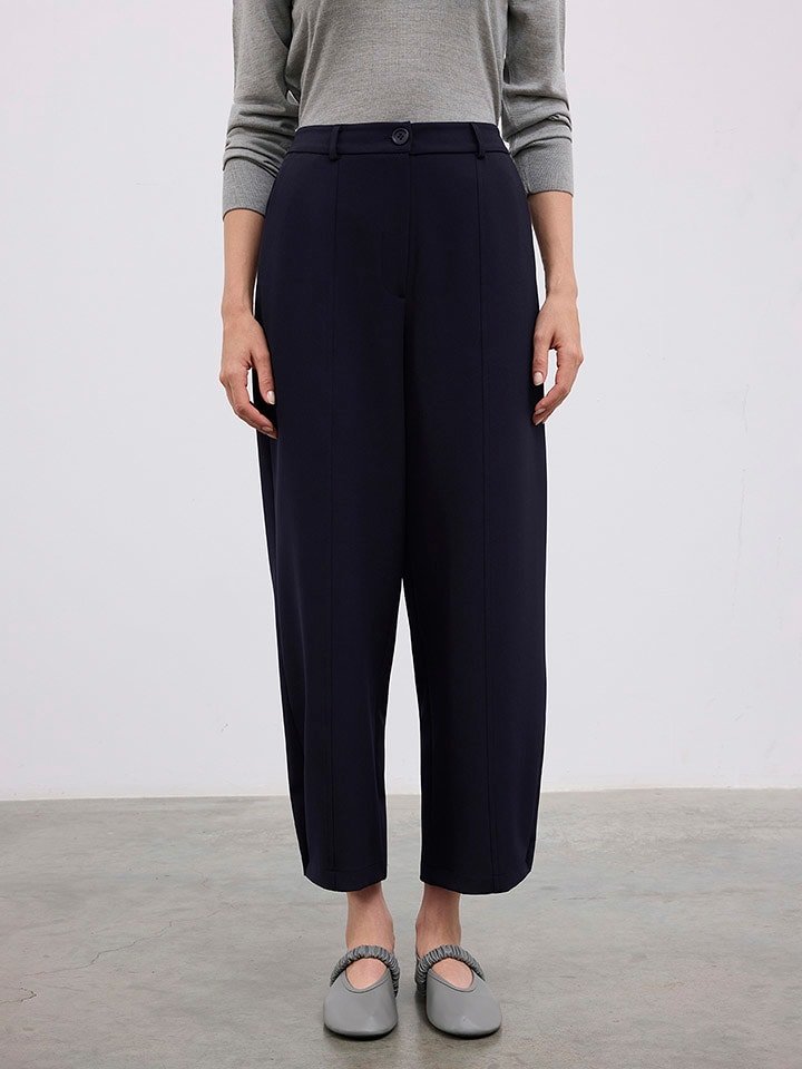 BGN Spodnie w kolorze granatowym rozmiar: 38